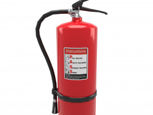 fire extinguisher 3D 모델