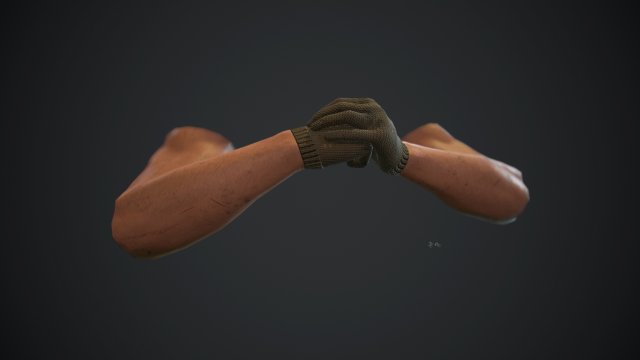 animated fps hands v30 3D Model .c4d .max .obj .3ds .fbx .stl .blend 