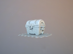 treasure chest loot box fx 3D 模型