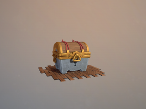 treasure chest loot box fx 3D 模型