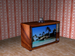 tv Modelo 3D