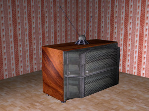 tv Modelo 3D