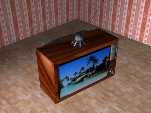 tv Modelo 3D