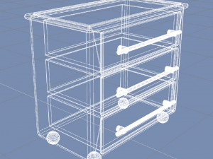 dresser 3D 模型