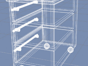 dresser 3D 模型