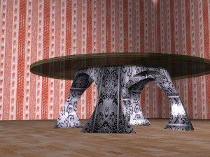 coffee table 3D मॉडल