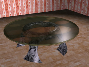 coffee table 3D मॉडल