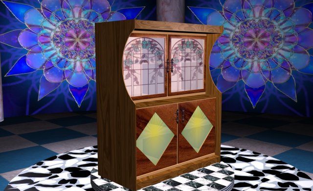 cupboard Modèle 3D .c4d .max .obj .3ds .fbx .stl .blend 