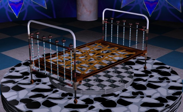 bed Modèle 3D .c4d .max .obj .3ds .fbx .stl .blend 
