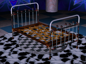bed Modèle 3D