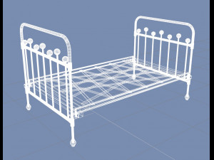 bed Modèle 3D
