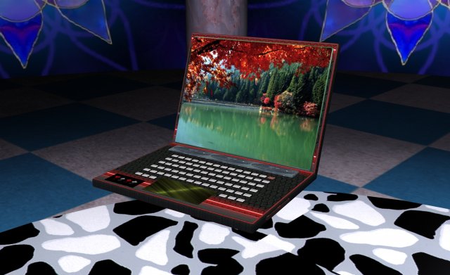 laptop 3D Модель .c4d .max .obj .3ds .fbx .stl .blend 