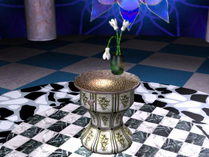 flowers lamp 3D Model