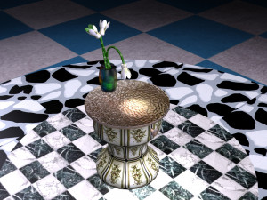 flowers lamp 3Dモデル