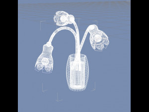 flowers lamp 3Dモデル