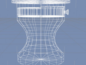 bedside table 3D Модель