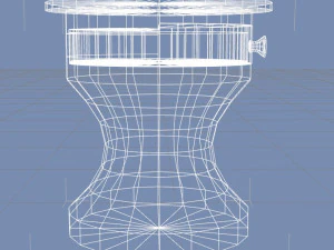 bedside table 3D Model