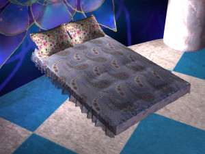 bedding 3D मॉडल