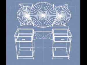 mirror table 3Dモデル