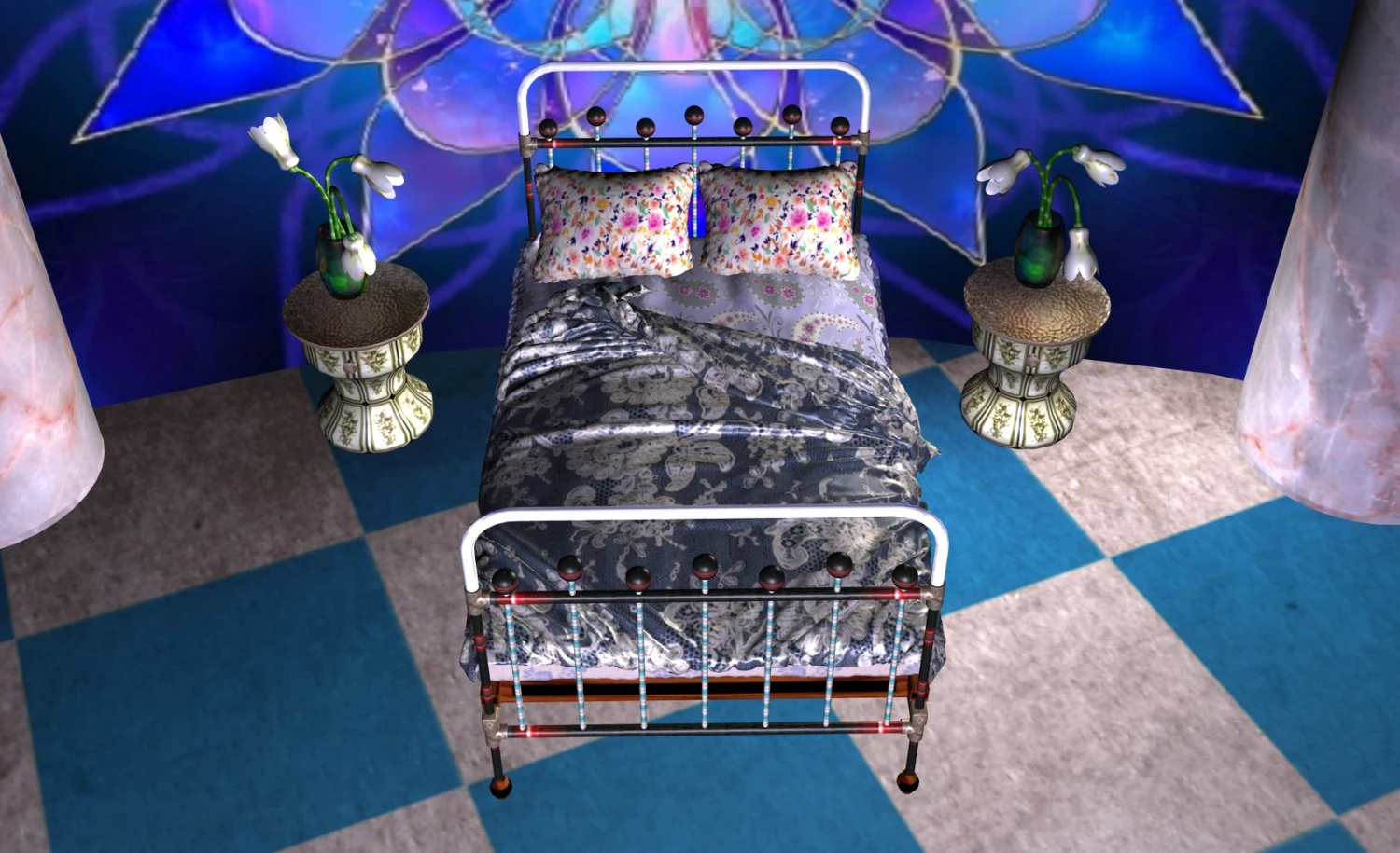 komplekt scena 3 3D Model .c4d .max .obj .3ds .fbx .stl .blend 