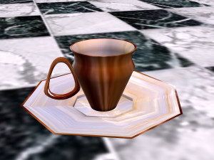 coffee couple 3D Модель