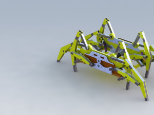 walking robot Modelo 3D