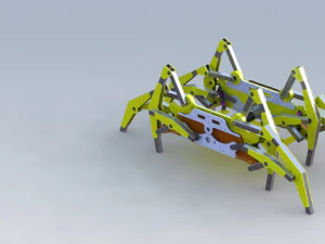 walking robot 3D Model