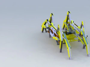 walking robot 3D Model