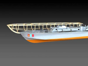 pt109 boat Modelo 3D