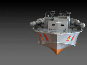 pt109 boat 3D Model
