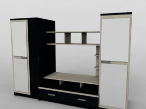 high-tech wardrobe 3D 모델
