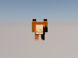 minecraft fox 3D Model
