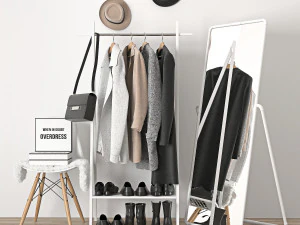 appendiabiti Modello 3D