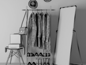 clothes hanger 3D Модель