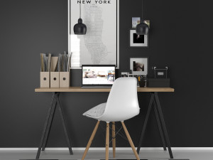 workplace 3D Model