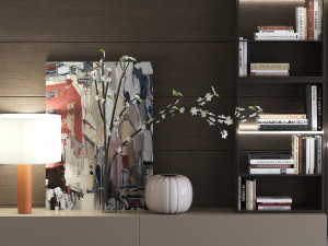 poliform shelving 3D Model