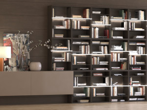 poliform shelving 3D Model