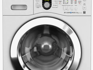 washing machine samsung 3D Model