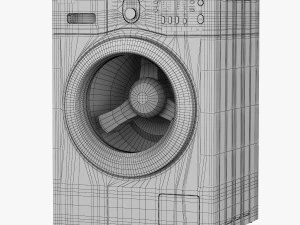 washing machine samsung 3D Model