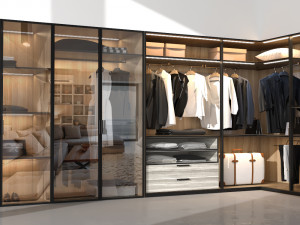 poliform wardrobe 3D मॉडल
