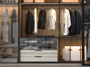 poliform wardrobe 3D मॉडल