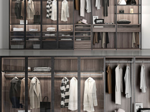 poliform wardrobe 3D 모델
