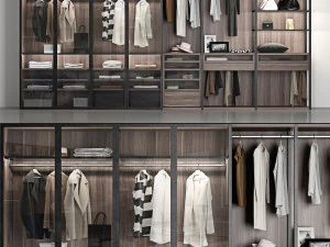 guardaroba poliform Modello 3D