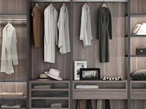 poliform wardrobe 3D Модель