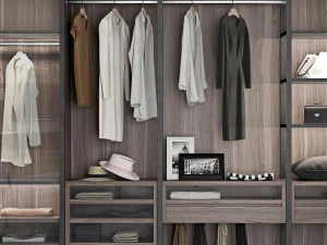 poliform wardrobe 3D Model