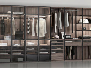 poliform wardrobe 3D Model