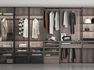 poliform wardrobe 3D Model