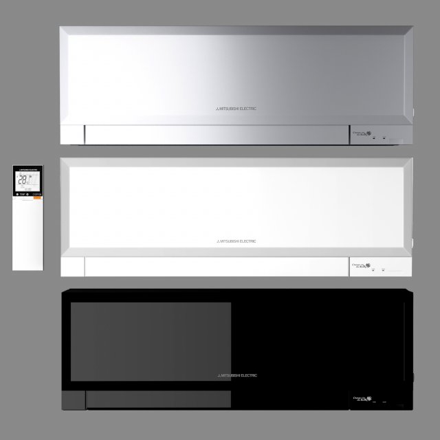 mitsubishi conditioning Model 3D .c4d .max .obj .3ds .fbx .stl .blend