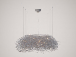 Fil de Fer Nuvola - 120x50x35 Modèle 3D