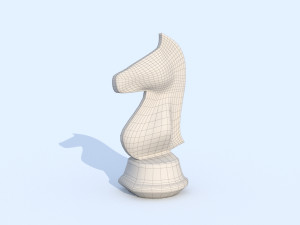 bronze horse figurine 3D Model